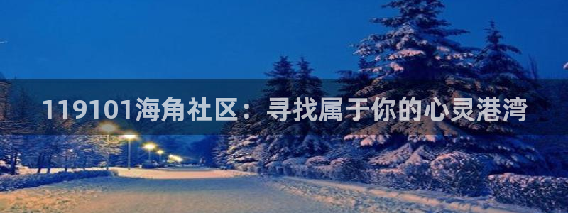 海角社区绑定邮箱：119101海角社区：寻找属于你的心灵港湾